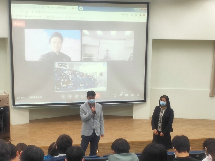 首次邀請越南學者胡明光教授來本校演講圖片