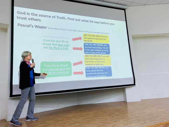 歡迎美國學校Karen Pearson老師再度來演講圖片