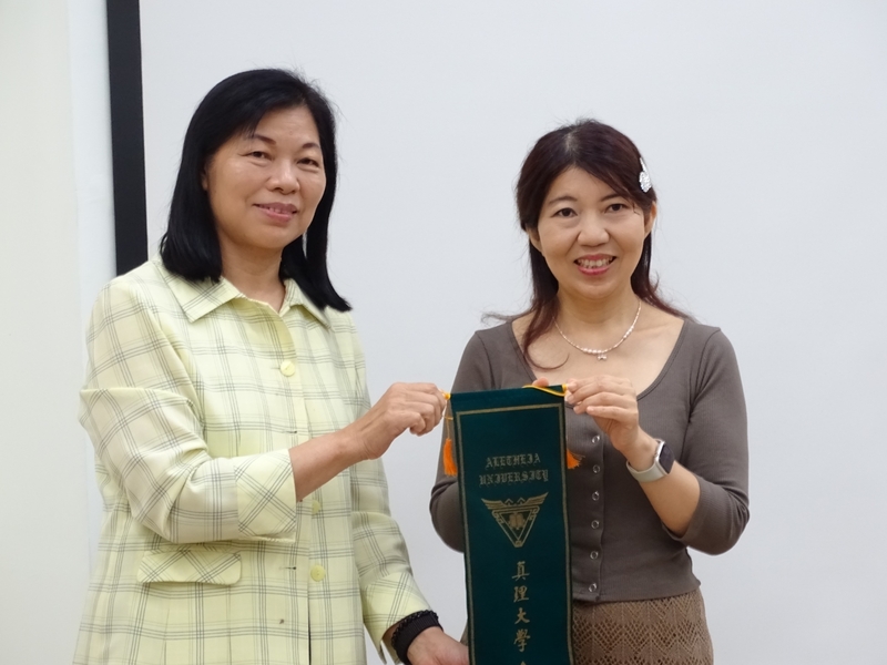 吳秦芳教授蒞臨歐亞國際講座演講圖片