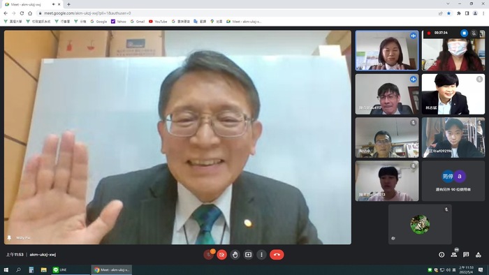 5月4日中國砂輪公司白文亮副董事長蒞臨本校演講圖片
