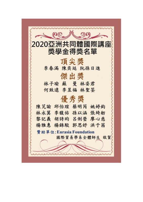 2020年度得獎名單圖片